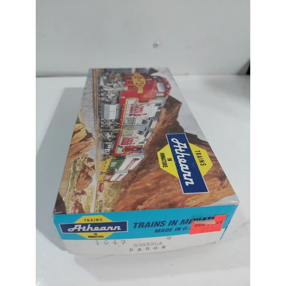 Athearn 1649 HO Gauge Model Railroad Rio Grande Weathered Gondola Car w/Box